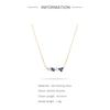 Fashion S925 Sterling Silver Fashion Mix And Match Perfect Arrangement Claw Inlaid Zircon Necklace Collarbone Chain