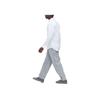 Uniqlo Solid Color Button Long Sleeve Shirt Unisex shirts White 455956-00