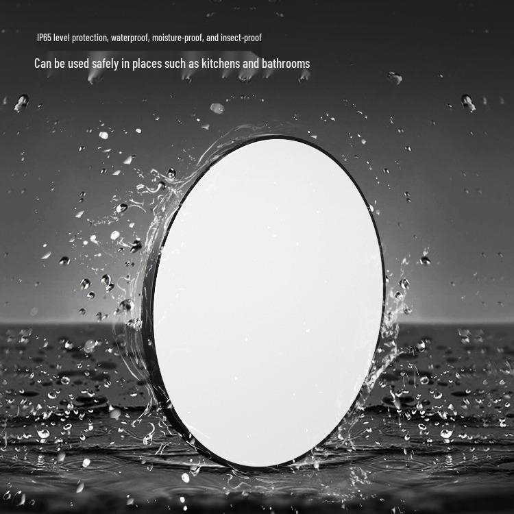 Ultra-Thin Waterproof LED Ceiling Light for Bathroom, Balcony, Bedroom, Kitchen, and Corridor