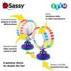 SASSY Spinning Mirror Candle, Ferris Wheel Shape with Mirror, Hand-Play Toy, Educational Toy for Babies, Baby Gift, TYSA80233