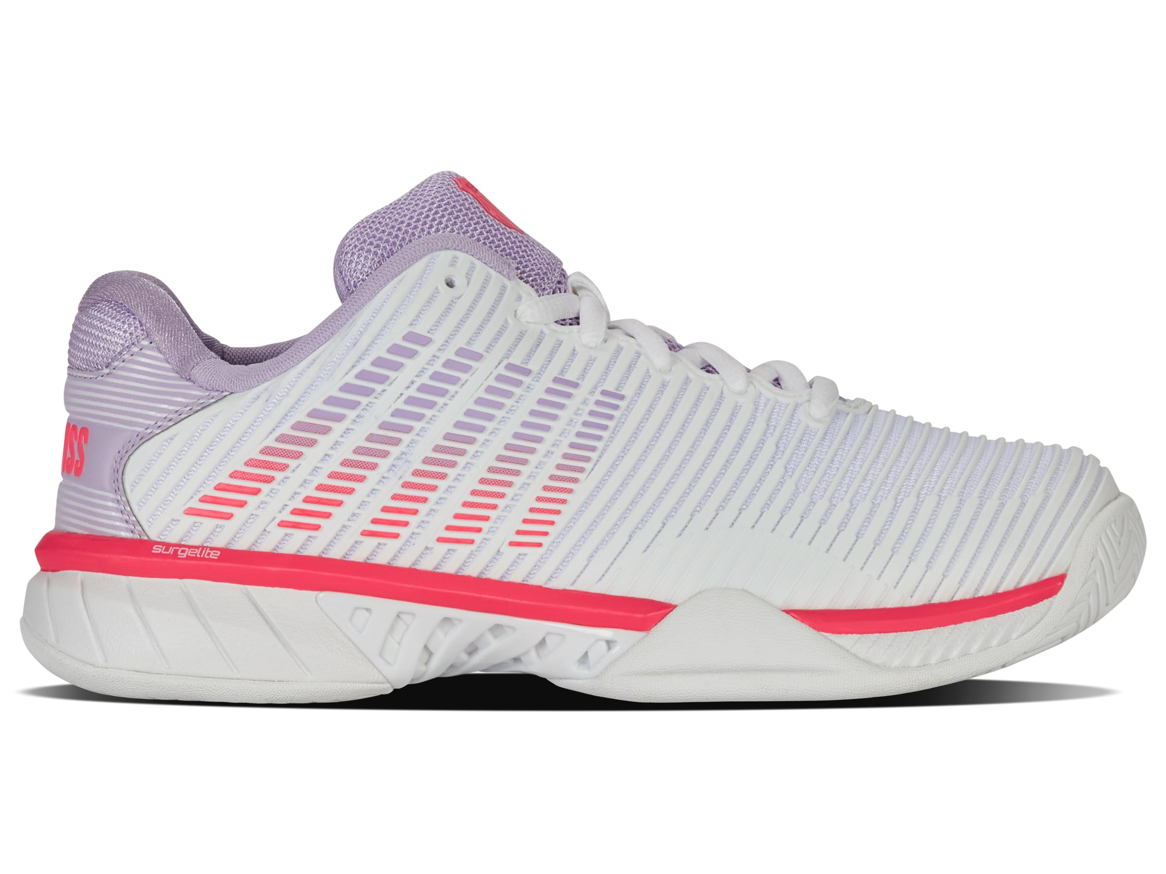 

Dunlop Hypercort Express 2 Теннисные Размер KS96613182WP K-SWISS Женская Обувь, Модель для Всех Покрытий, 25SS, Белый/Фиолетовый, 25.0 см,
