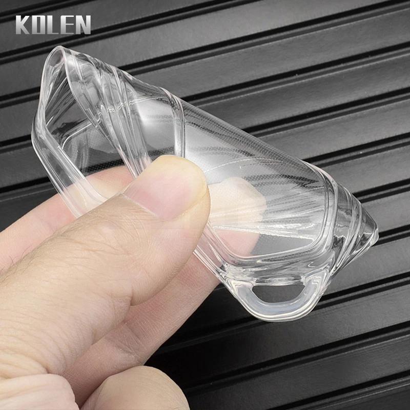 New Tpu Car Remote Key Case Cover Shell Fob For Byd Qin Plusdmi Atto 3 Han Ev Dolphin 4 Buttons Key Protector Holder Accessories