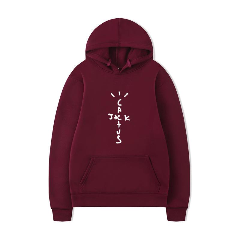 

Hot Sale European and American Singer Travis Scott Casual Hooded Sweater Couple Hoodie 3XL