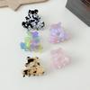 Medium Love Heart Bear Acetate Claw Hair Clip - Cute & Exquisite Hair Accessory