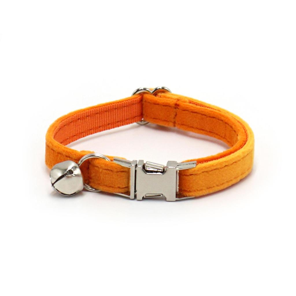 Engraved Cat Collar with Cute Bell and Laser Etching