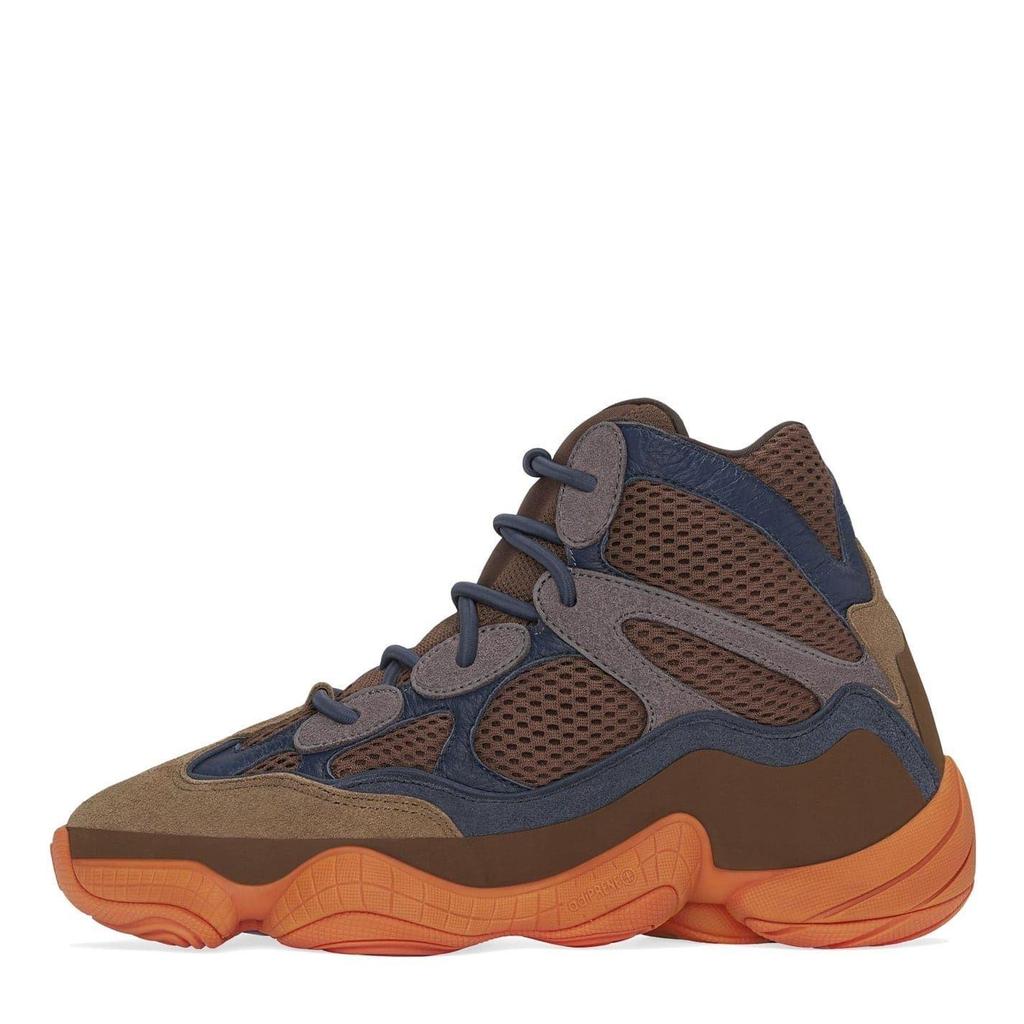 Yeezy Mens 500 Leather High Top Trainers