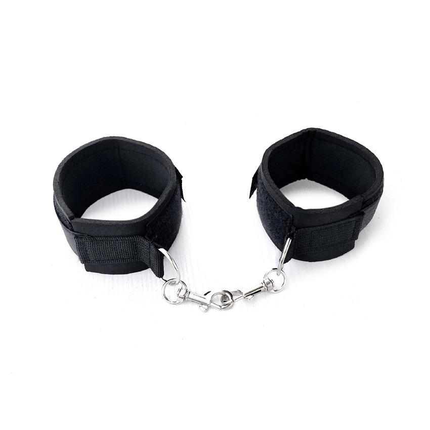 SM Hand & Leg Restraint Straps - Couples' Bondage Set, Easy Strap, SBR Diving Cotton, Adult Sports Toys