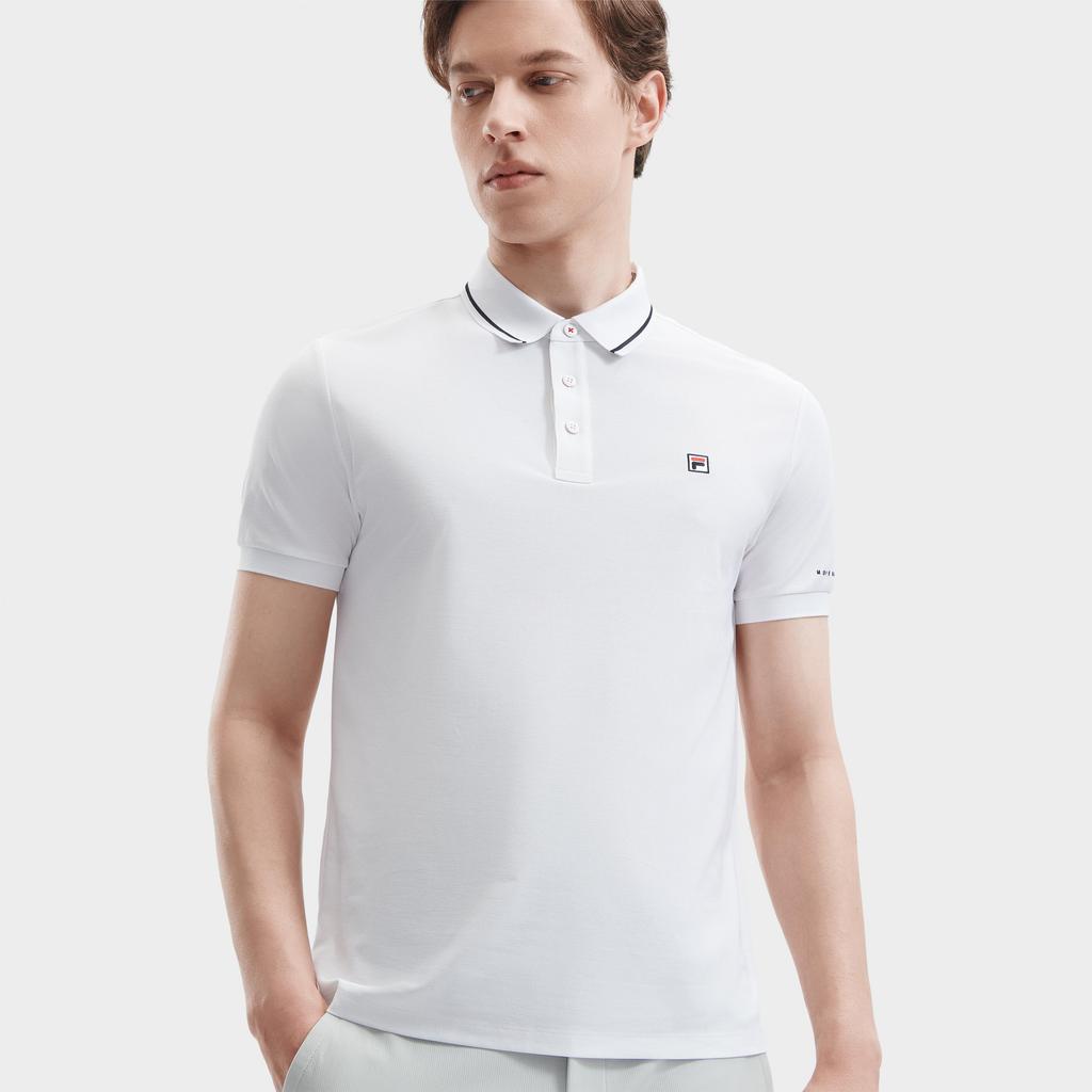 Fila MODERN HERITAGE Polo Shirt Men's Standard White F11M421115FWT