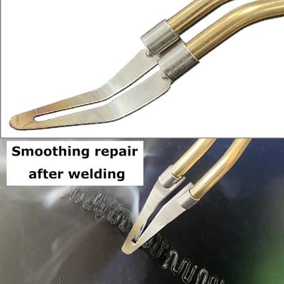 Professional Plastic Welding Tip Set for Car Bumper Repair Iron Smoothing Tool Welding Gun Nozzle Attachments Melting Equipment