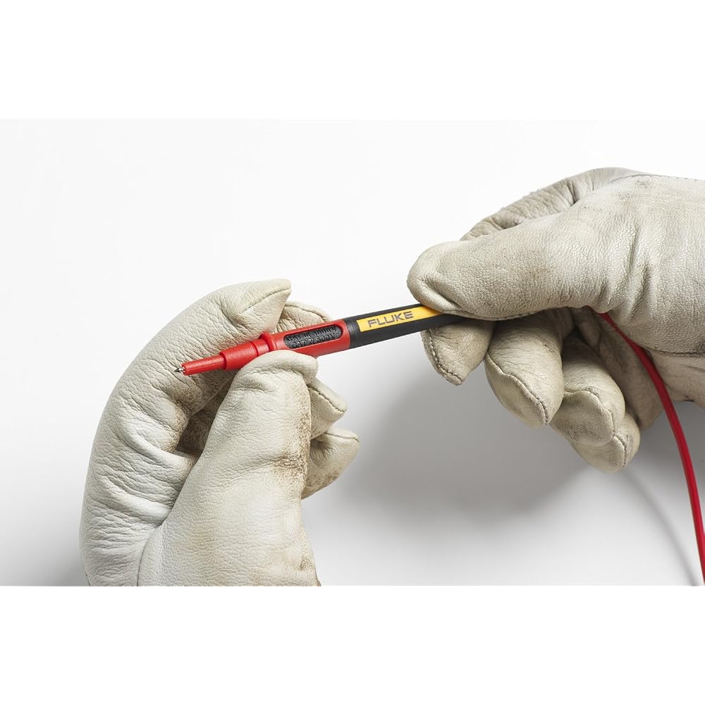 Fluke TwistGuard Test Leads Insulated Type Safety Compliant for Clamp Meters TL175
