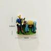 Frankreich Paris Saint Michel Berg Harz Kühlschrankmagnet Aufkleber Reise Souvenir Geschenk Landschaft Kühlschrankmagnet Heimküche Dekoration