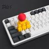 Arcade Fighting Stick Adapter Joystick Tastenkappe Tastaturaufsatz, WASD Richtungstasten Mod Retro für Spiel, 4-Wege Mechanischer Richtungscontroller