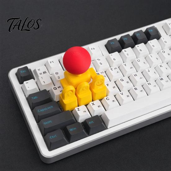 Arcade Fighting Stick Adapter Joystick Tastenkappe Tastaturaufsatz, WASD Richtungstasten Mod Retro für Spiel, 4-Wege Mechanischer Richtungscontroller