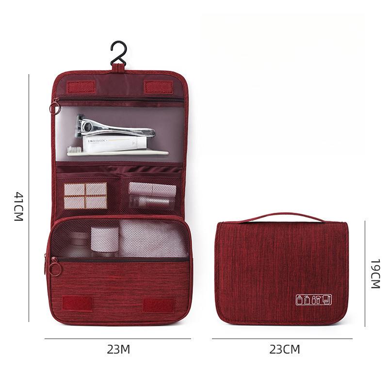 Large Capacity Travel Toiletry Bag Hanging Wet Dry Separation Cosmetic Organizer for Men Women Business Trip CLE
