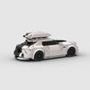 City Racer Station Wagon MOC RS6 Veicolo Sportivo Blocchi da Costruzione Mattoncino Modello da Corsa Giocattoli per Bambini Regalo di Hallowmas Per Ragazzo