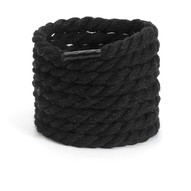 8MM Durable Cotton Shoelaces Replacement Laces for Shoes Round Thick Hemp Rope Shoe Laces Width 8MM Length 120CM Unisex