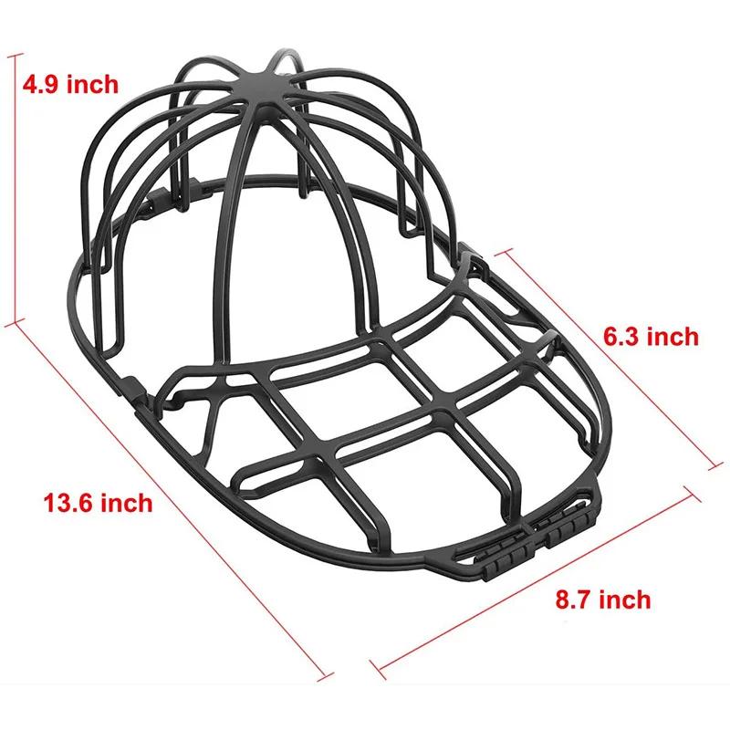 Hat Washer Frame Baseball Cap Washer Anti-deformation Cap Protector Rack for Dishwasher Washing Machine Hat Cleaners Shaper
