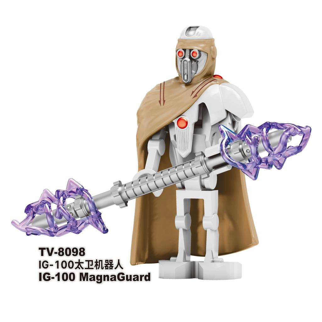 Star Wars Filmreihe Kriegsroboter Bausteine Figuren Set TV6112, Kreatives Pädagogisches Montagespielzeug