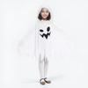 Halloween Kids White Ghost Vampire Costume Demon Grimace Playful Elf Cape Cape Party