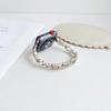 Strap Fpr Apple Watch S10 S9 8 7 Chain Stainless Steel Watchband iWatch 46mm 42mm 45mm 41mm 49mm Slim Replacement Band Bracelect