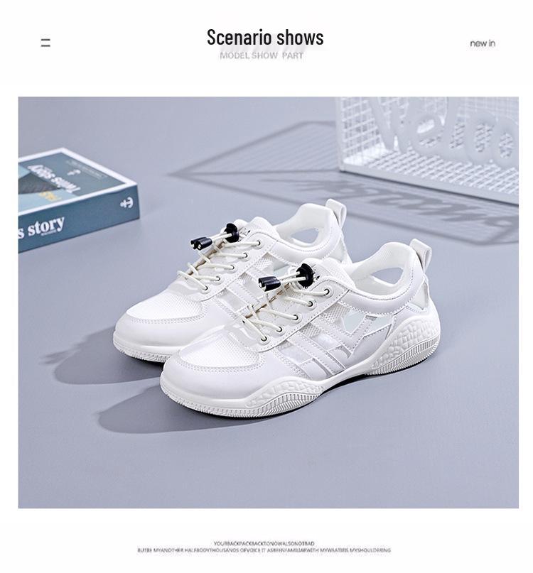 Breathable Women's Soft-Soled Sneakers - 2024 Summer Style, Non-Slip, Comfortable Casual Running Sports Shoes