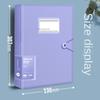 1Pcs Transparent Insert Paper A4 File Folder A4 Document Organizer Bag  for Office School Stationer