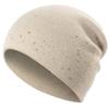 Women Casual Winter Fall Hat Stylish & Shiny Rhinestone Decor Women's Beanie Outdoor Streetwear Knitted Hat
