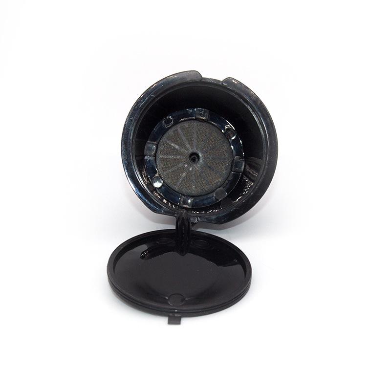 Coffee Capsule Filter: Refillable Stainless Steel & Plastic Duoqukusi Cup