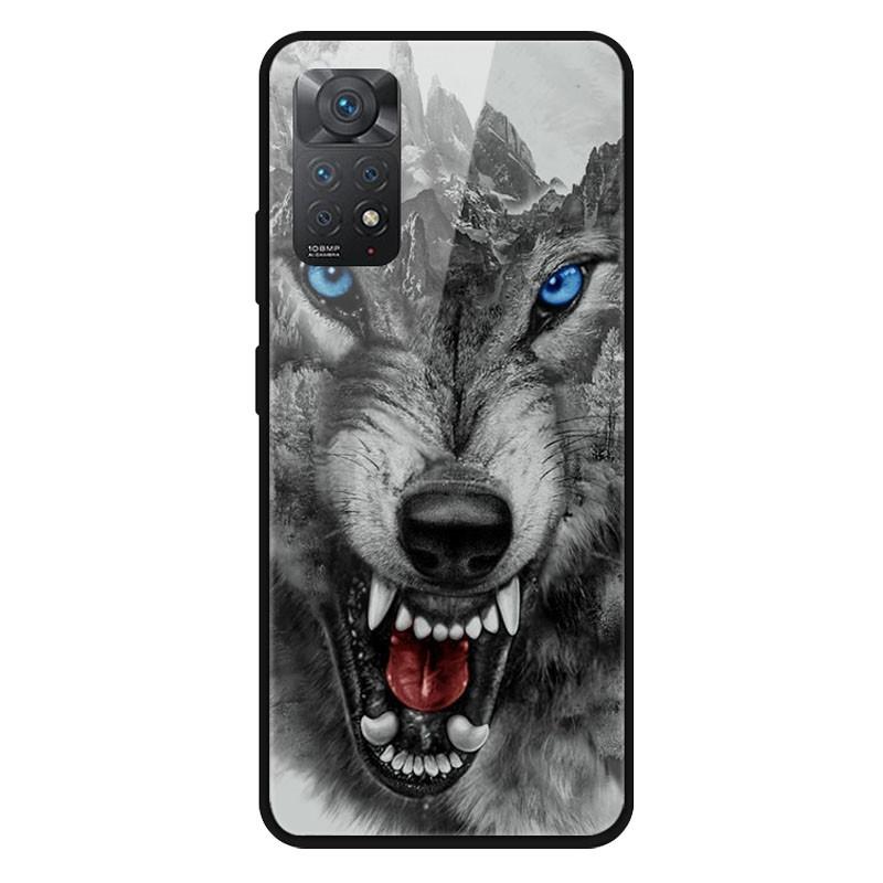 Fashion Glass Cover For Xiaomi Redmi Note 10 / Note 11 / Note 12 Case Tempered Glass Covers for Xiaomi Redmi Note 12 4G Case