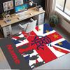 Custom Name Rangers F.C Printed Carpet,Rug for Office Chair Living Room Bedroom Kitchen Room Decor Gifts.