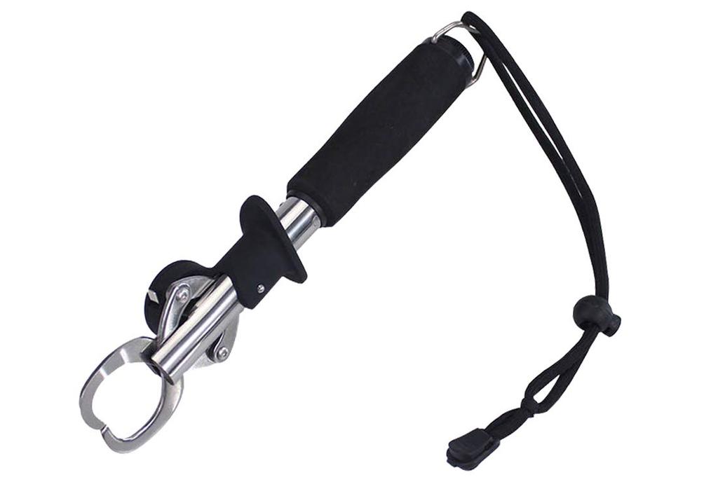 fish catcher with measuring function and tape stainless easy to compact and includes pliers and a A for FMTFCLPE300 Multi-functional measure. 3-in-1,