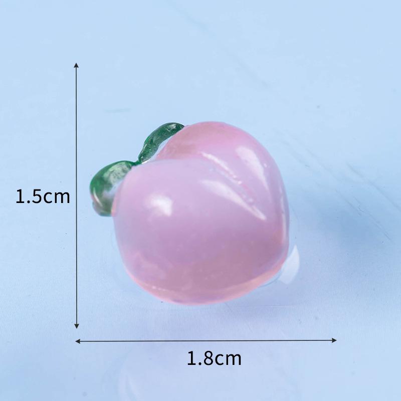 Micro Landscape Simulation Fruit Cuteness Arbutus Fruit Peach Tomato Diy Decoration Blind Bag Accessories Table Ornaments