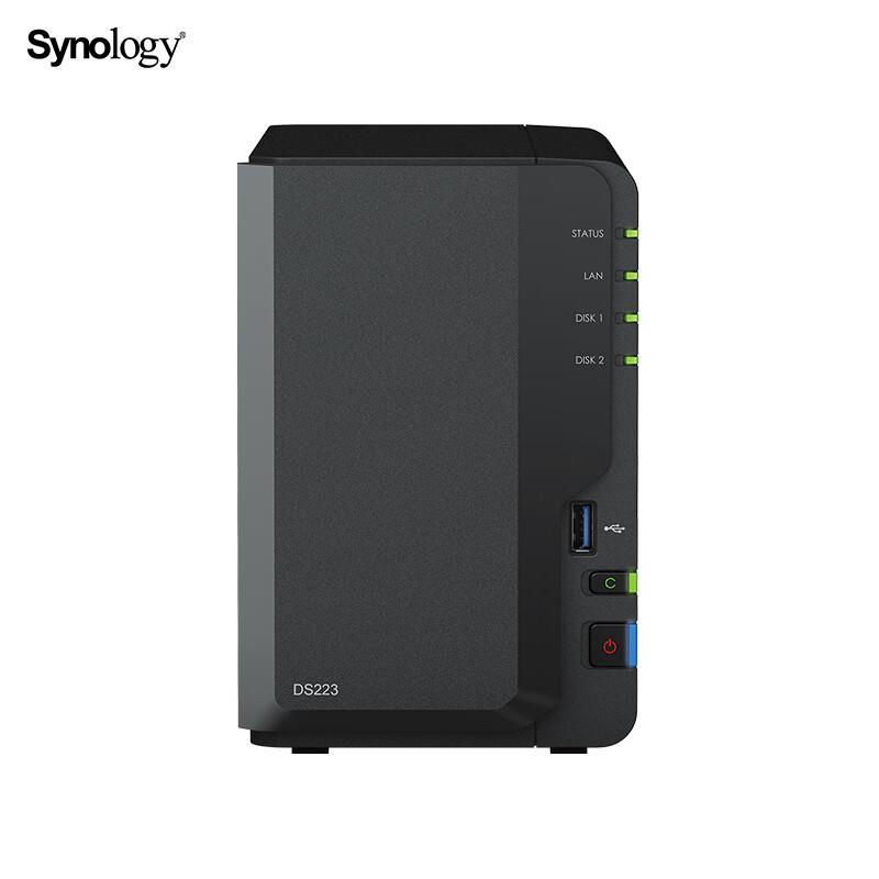 

Synology DS223 2-Bay NAS Private Cloud Storage