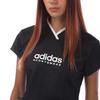 Adidas Womens/Ladies Tiro Colour Block Crop T-Shirt