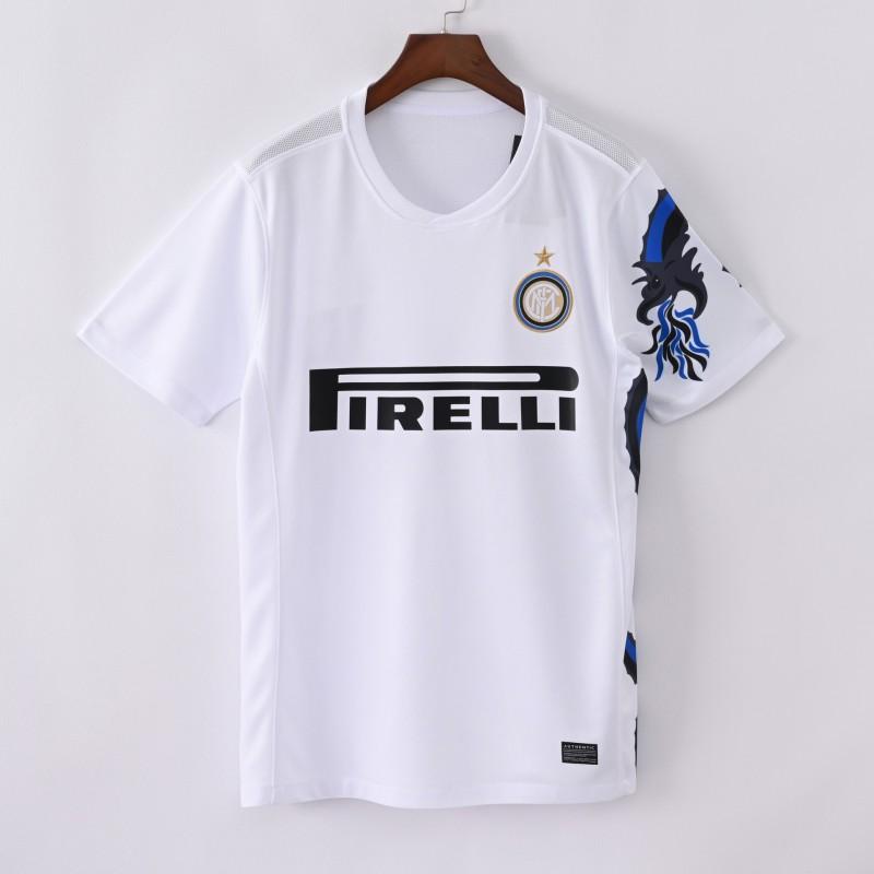 Camiseta de Aficionado Retro del Inter de Milán Camiseta de Fútbol Clásica Edición Vintage de la Plantilla Uniforme de Fútbol para Hombre