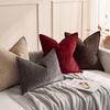 Decoratieve Kussensloop met Chenille Reliëf (Geen invoeging) Vierkant