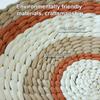 Bohemian Wind Straw Background Wall Decorations Creative Children s Room Hand Woven Plate Decorative Hanging