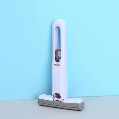 Portable Self-Squeeze Mop for Small Spaces with Mini Size for Easy Carrying - Pet Hair and Stains Remover