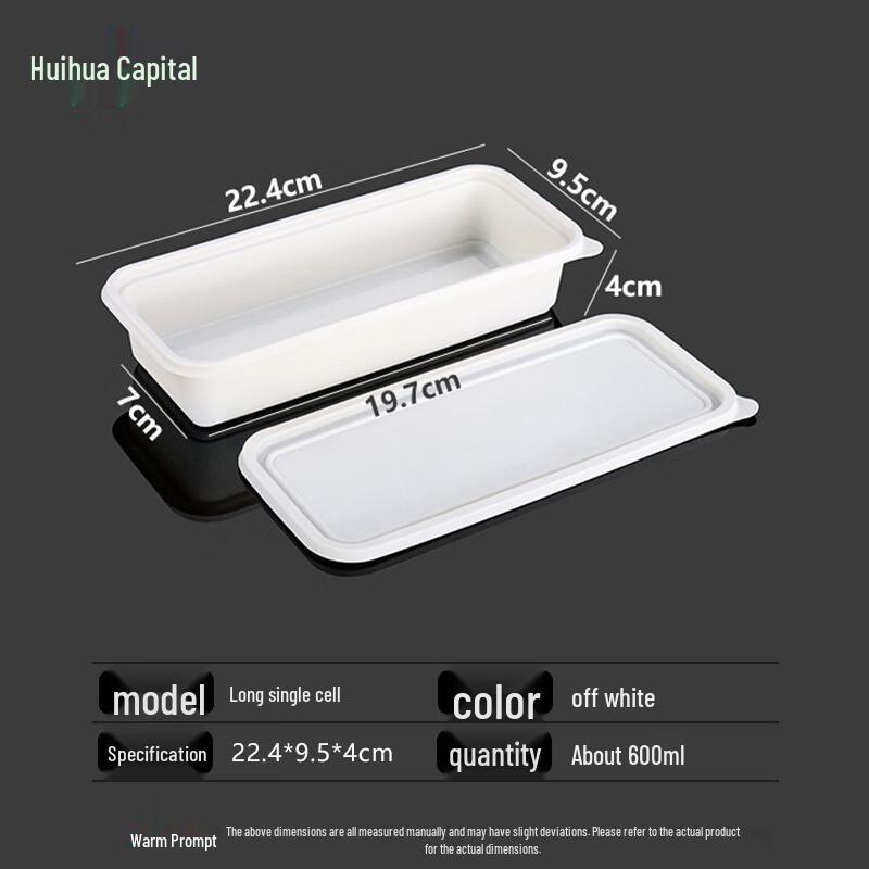 HUIHUADU Eco-Friendly Corn Starch Disposable Takeaway Meal Boxes