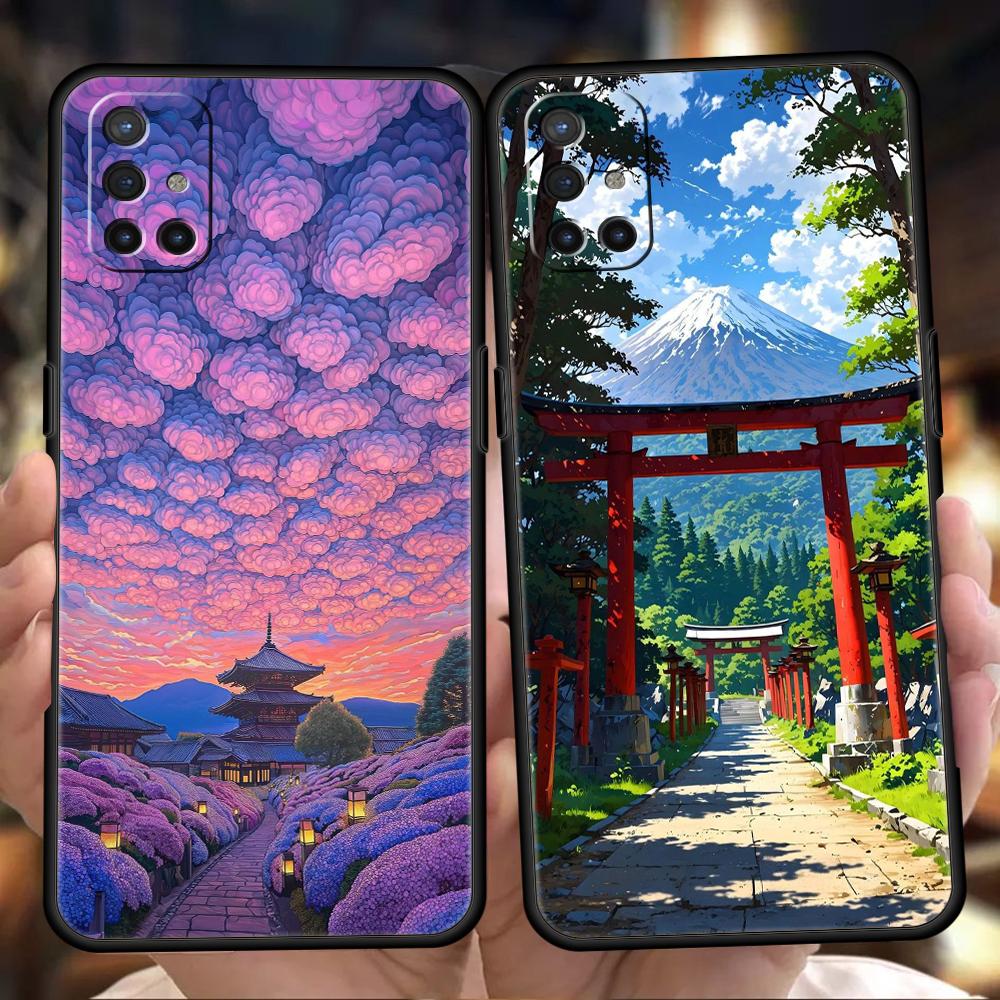 Phone Case For OnePlus 13 12 11 10 9 Pro 9T 13R 12R 10R 9R 9RT 10T 8T 8 Nord 2T CE 2 3 5G N200 N30 Cover Landscape Japan Scenery