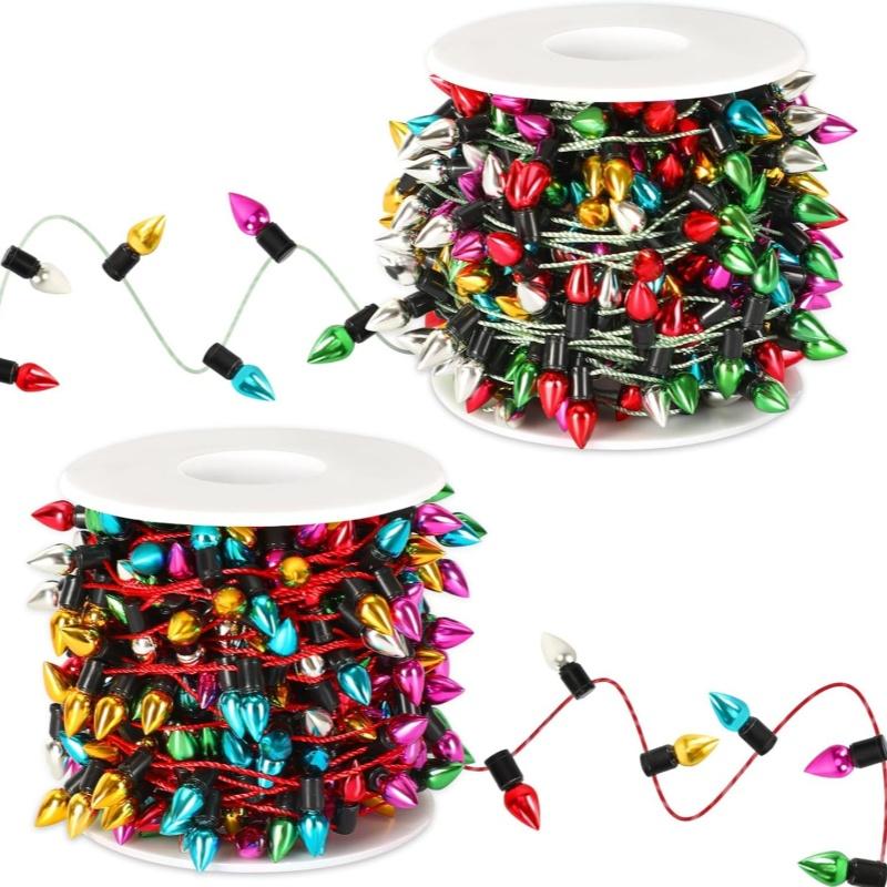 Premium-Quality 5M/Roll High-Standard Colorful Superior-Grade Bulbs First-Class String Top-Grade Garland First-Class Christmas Superior-Grade Home