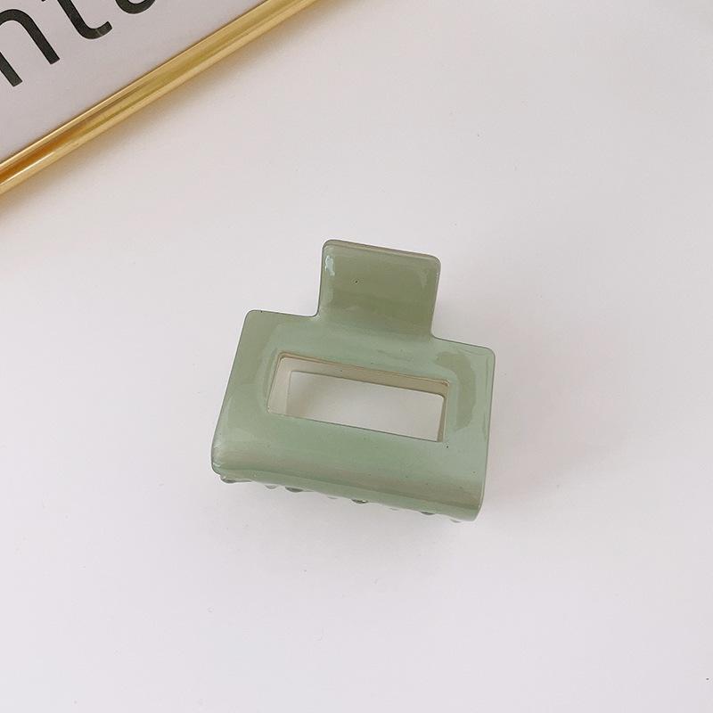 

Корейские заколки для волос для женщин Заколка-краб Элегантные конфетные цвета Квадратный полый краб для волос Аксессуары для волос для девочек Заколки-автоматы Новинка