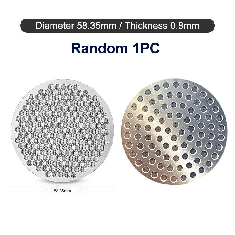 1Pc Stainless Steel Espresso Puck Screen Coffee Filter 51/53/58.5mm 0.8mm Portafilter Reusable Holder Barista DIY Accessories