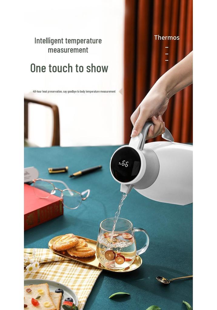 2026 Large Capacity Insulated Thermos Flask - Portable Home Heat Preservation Bottle