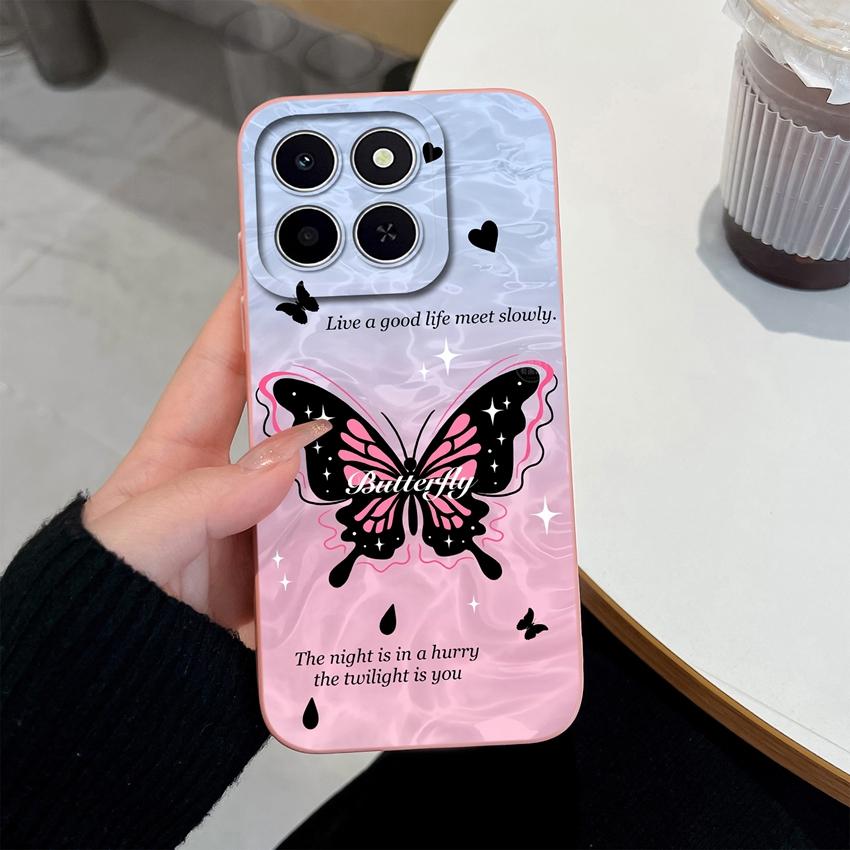 For Honor X6c X6d X5a X5c X6a X7a X8d X9d X8c X7 X8 X6 Phone Case Pretty Flowers Patterns Lightweight Soft Silicone Cover For Honor Protective Housing