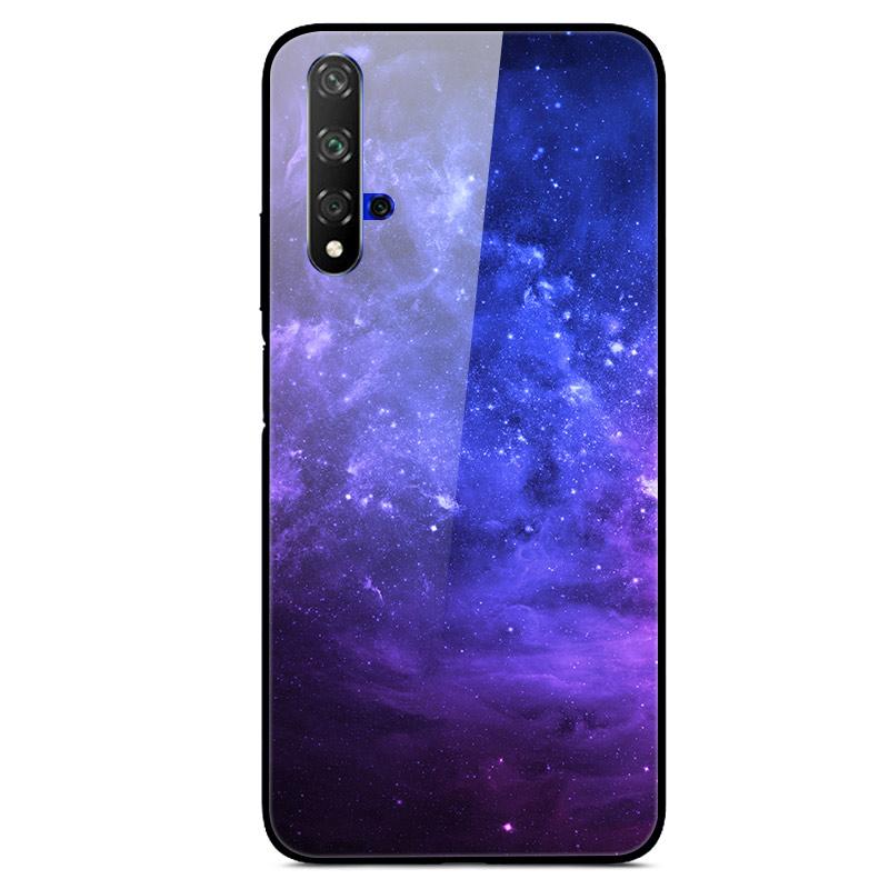 For Huawei Nova 5T Case Tempered Glass Cover 3D Cat Printing Case For Huawei Nova 5T 2019 5 T Phone Case For Huawei Nova5T Cover