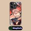 Jujutsu Kaisen Sukuna Mobile Phone Case for iPhone 17 16 15 14 13 12 11 Pro Max Plus Mini MagSafe Glass Colour Cover Cover