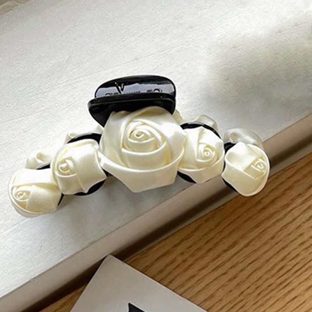 Hair Barrette Attractive All Match Ultralight Hair Clip Women Rose Flower Hair Claw Headwear Gift Women Hairpin for Girl
