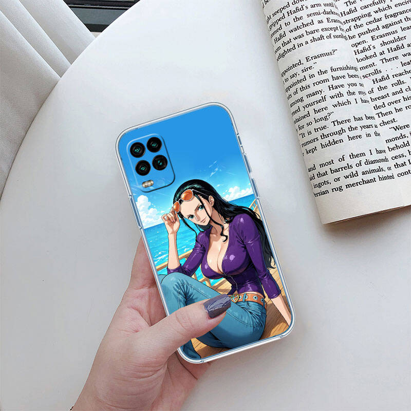 MH121 One Piece Nico Robin Case for Motorola E7 G6 G7 G8 G9 Plus Power Play G10 G20 G04 E30 E40 E22 E20 E13 E15 G22 G23 G05 G75 G35 G55