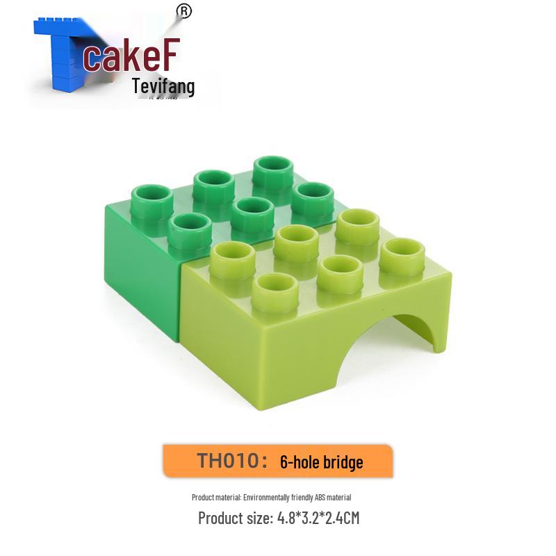 Large Particle Ball Track Building Blocks for Kids